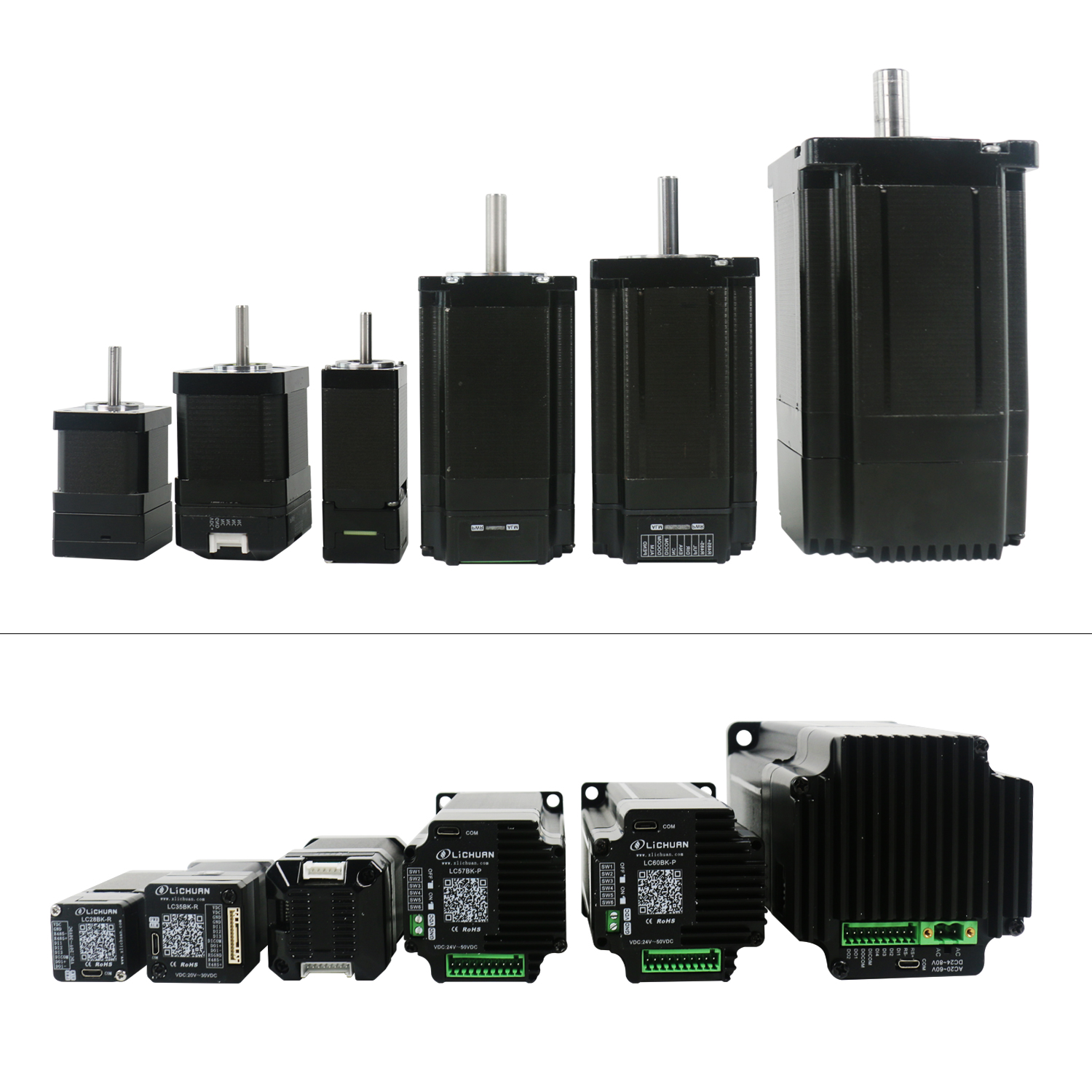 Uus käivitamine: Shenzhen Xinlichuan Electric Co., Lthen Backpack Type avatud silmuse suletud integreeritud astmemootor.