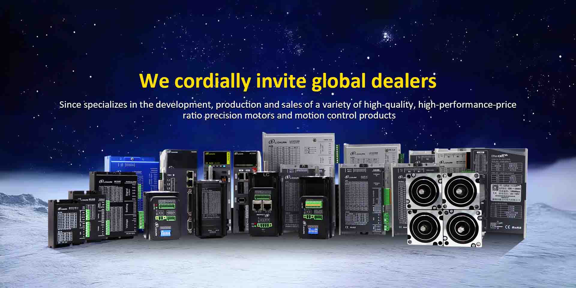 Hiina AC DC servo-sammumootori draiverite tootjad